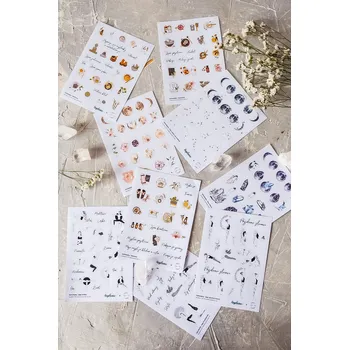 Osobní rozvoj YogaDay Set jógových samolepek