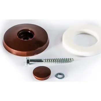 Covernit Upevňovací terčík pro komůrkové desky hnědý Hnědá