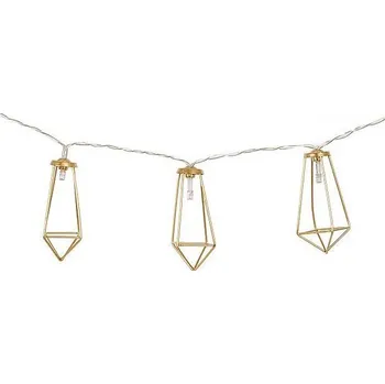 Stojací lampa Lampička Bo-Camp Galvin Barva: zlatá