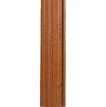 Plotovka Covernit Plechová plotovka Unico rovná zlatý dub 100 x 11,5 x 0,9 cm