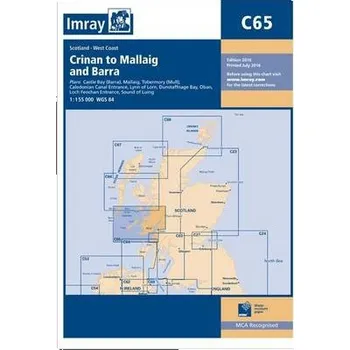 Cizojazyčná kniha Imray Chart C65 - Imray