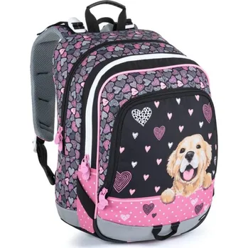 Školní batoh Batoh Bagmaster ALFA 21A black-pink