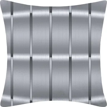 Povlak na polštářek DARRÉ povlak na polštářek 50 x 50 cm šedý