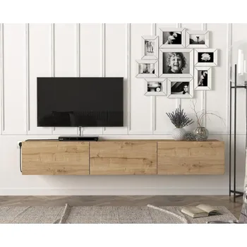 Televizní stolek Televizní stolek DEKARA 180 cm, lamino dezén sapphire