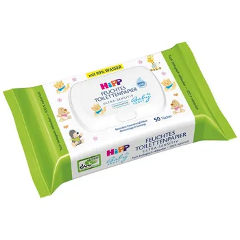 Toaletní papír HiPP Babysanft Ultra Sensitive Vlhčený toaletní papír 50 ks