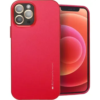 Pouzdro na mobilní telefon Pouzdro i-Jelly Case Mercury iPhone 12 mini - Červené