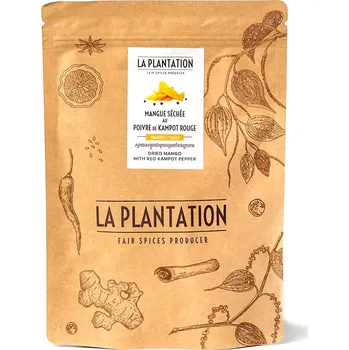 Sušené ovoce La Plantation Sušené mango s červeným Kampotským pepřem 150g