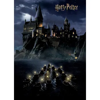 Fototapeta Dětská fototapeta Harry Potter Hogwarts Night 182 x 252 cm, 4 díly
