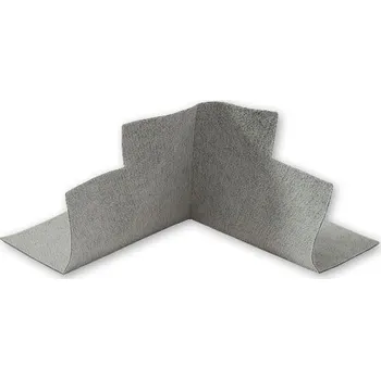 Stavební profil VNĚJŠÍ ROH PROFI 3D 110×110×110 mm šedý, hydroizolační roh