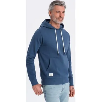 Pánská mikina Pánská klokaní mikina s kapucí tmavě modrá