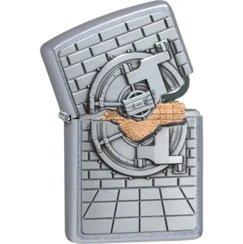 Zapalovač 25484 Safe with Gold Cash Surprise