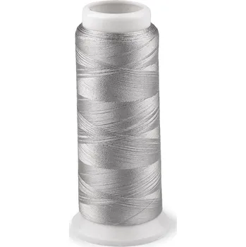 Nit Vyšívací nitě 120D/2; 1000 m, malé, 2 stříbrná