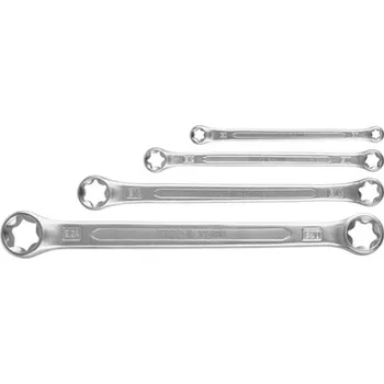 Klíč Sada klíčů očkových 4ks TORX E6xE24