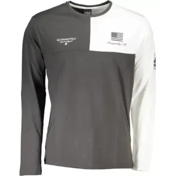 Pánské tričko U.S. Grand Polo UST-651 tričko šedé