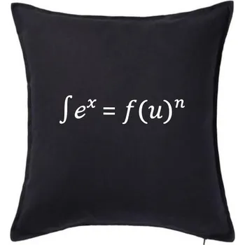 Polštář Sex-fun - Polštář 50x50 - 50x50 - Pouze potah ( Černá )