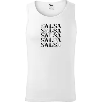 Salsa nápis - Tílko pánské Core - S ( Bílá )