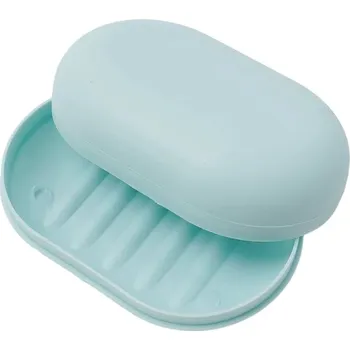 Mýdlo Cestovní organizér | krabička na mýdlo - světle modrá