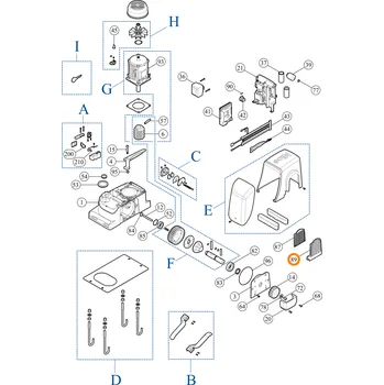Pohon brány Nice PPD1426.4540 přepážka ventilátoru pro RUN
