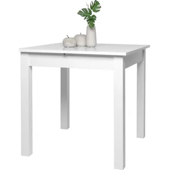 Jídelní stůl IDEA nábytek Coburg 80 bílý