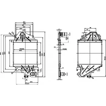 Chladič motoru Chladič turba HART 612 727