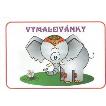 omalovánky Vymalovánky pro nejmenší A5 - Slon