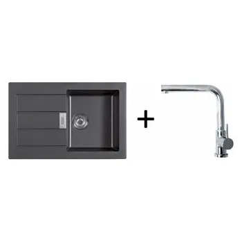 Granitový dřez Franke SET T2 - SID 611-78 černá + FN 0147.031 + ZÁRUKA 5 LET ZDARMA + speciální vánoční slevy