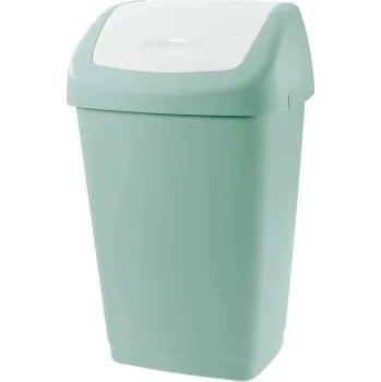 Odpadkový koš Tontarelli Odpadkový koš GRACE 15L zelená/bílá 8101953ACF 8101953ACF