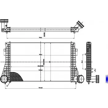 Chladič motoru Chladič turba HART 612 491