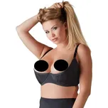 Cottelli Plus Size - vyztužená podprsenka (černá) - 95F