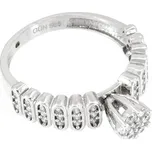 sZlato.cz 3389 Zlatý dámský prsten z bílého zlata s bílými zirkony Velikost obvod (mm): 54, Váha: 3.5 g