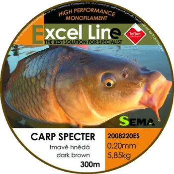 Vlasec Sema Carp Specter Teflon 300m 0,25mm/8,4kg