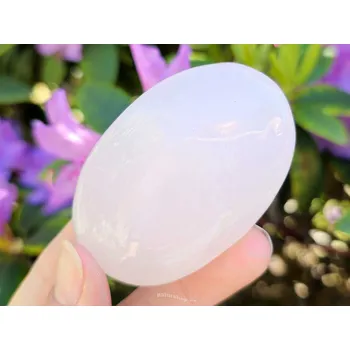 Přírodní kámen Masážní mýdlo kalcit růžový z Pákistánu 93g