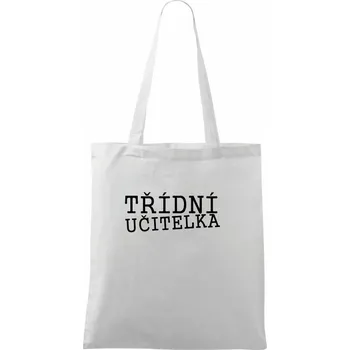 Třídní učitelka - Taška bavlněná - 42 x 38 cm ( Bílá )