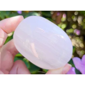 Sběratelství Masážní mýdlo kalcit růžový z Pákistánu 148g