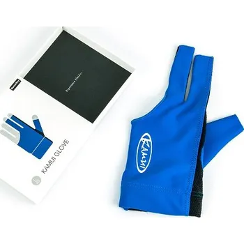 Kulečníková rukavice Rukavička XL Kamui modrá - na levou ruku.