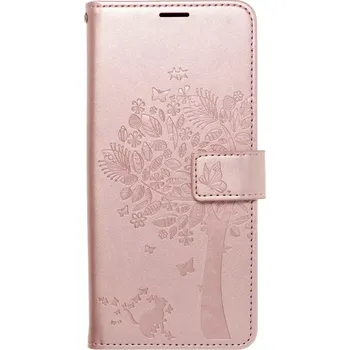 Pouzdro Forcell MEZZO Book iPhone 13 Pro - Růžový strom