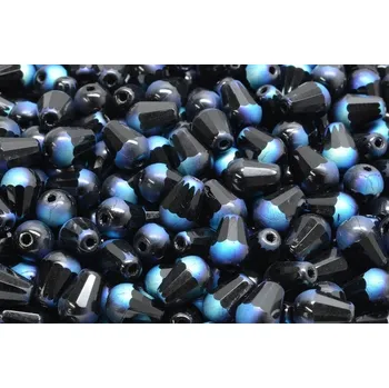 Dětské navlékací korálky Broušené kapky č.82 (8x6mm)