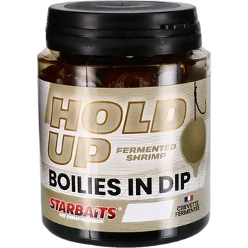 Boilies STARBAITS Boilies in dip Hold Up Fermented Shrimp 150g 24mm (STARBAITS Boilies in dip Hold Up Fermented Shrimp 150g 24mm)