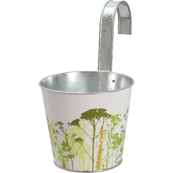 Květináč Obal na květináč s hákem HERBS, pr.16x26cm, 1,8L|Esschert Design