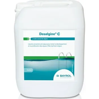 Bazénová chemie Bayrol Desalgine C 30 l, odstraňuje zakalení vody zapříčiněné řasami, vyčiří vodu