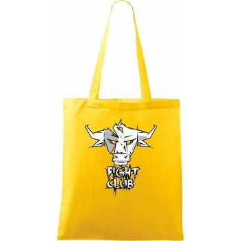 Fight club - býk - Taška bavlněná - 42 x 38 cm ( Žlutá )