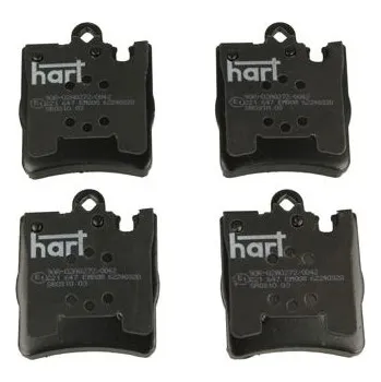 Brzdová destička Sada brzdových destiček, kotoučová brzda HART 221 647