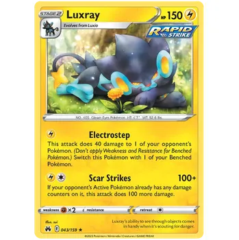 Karetní hra Pokémon TCG Luxray 043/159
