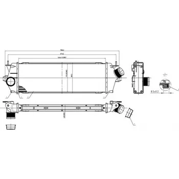 Chladič motoru Chladič turba HART 614 229