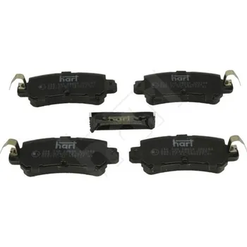 Brzdová destička Sada brzdových destiček, kotoučová brzda HART 256 540