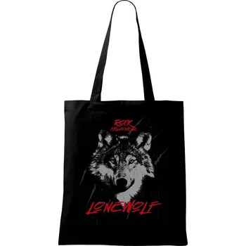 Nákupní taška Wolf fightwear - Taška bavlněná - 42 x 38 cm ( Černá )
