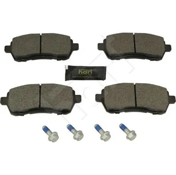 Brzdová destička Sada brzdových destiček, kotoučová brzda HART 260 743