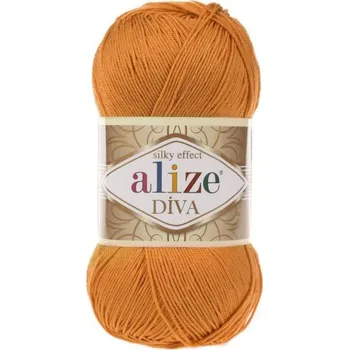 Příze Alize Příze Diva 120 oranžová