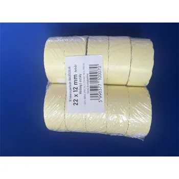 Etiketovací kleště Cenové etikety A, bílá, 22 x 12 mm ,balení 10 ks 487191