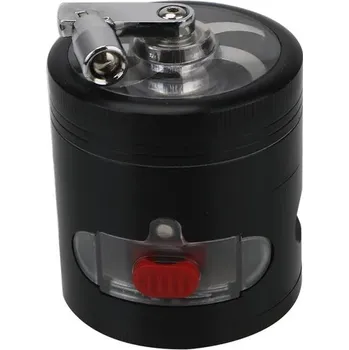 Kuchyňský mlýnek Ruční mlýnek na koření s rukojetí, 4 vrstvy - Černá